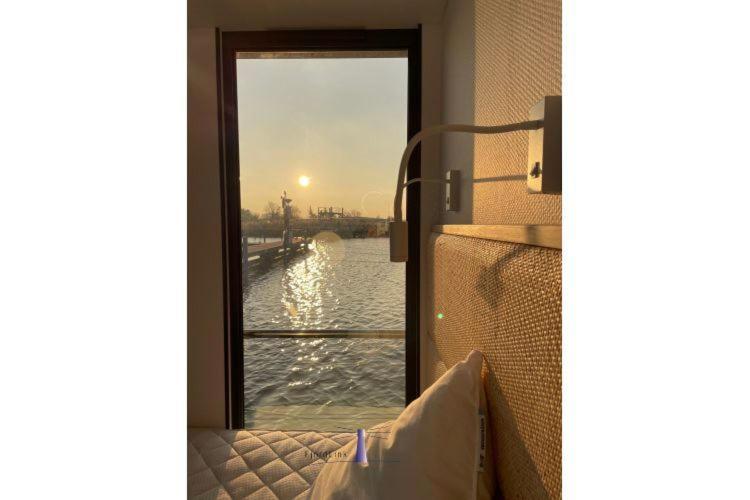 Hausboot Fjord Haven Mit Biosauna In Барт Екстериор снимка